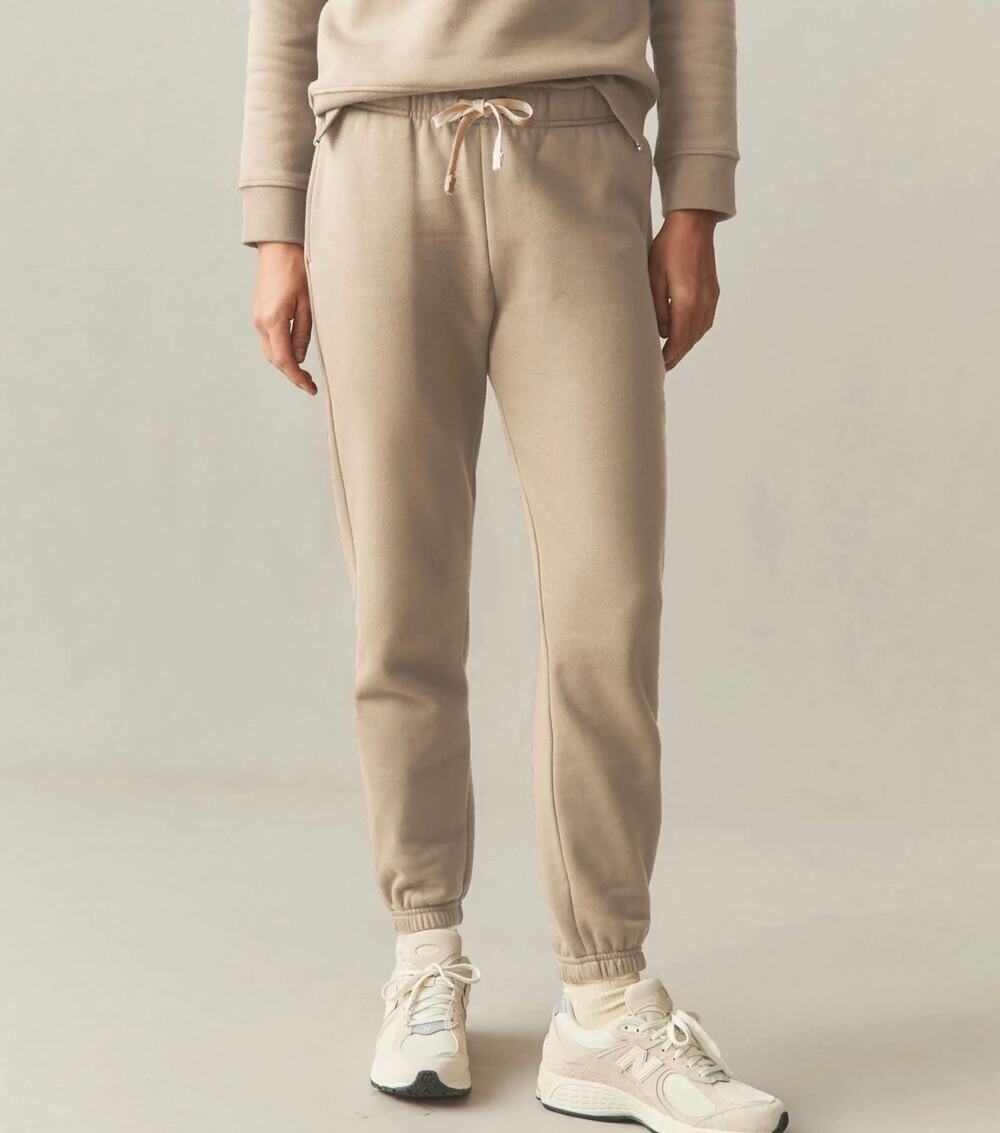 American Giant Women's Classic Sweatpant Jogger Cobblestone XS NWOT